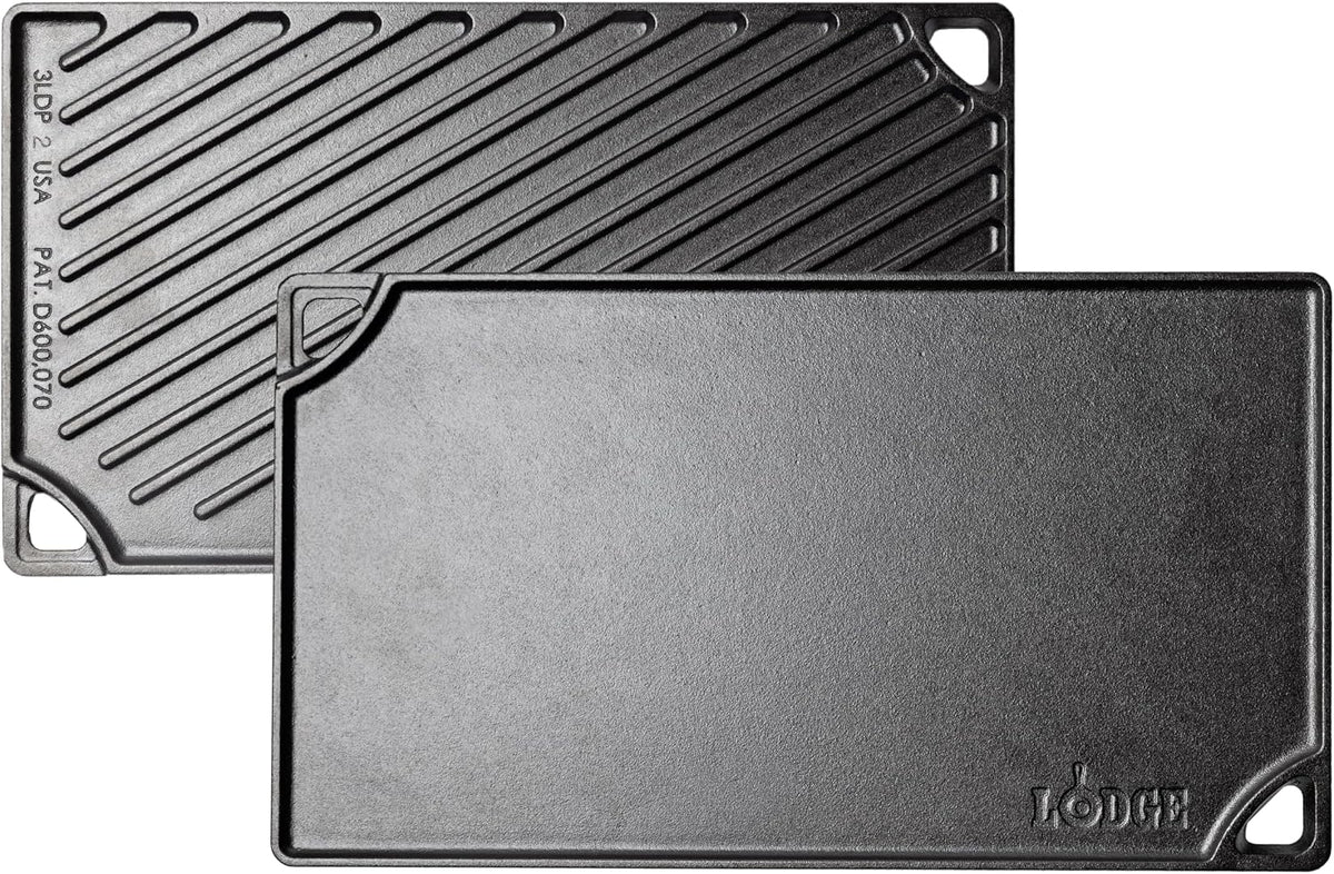Cast iron grill griddle