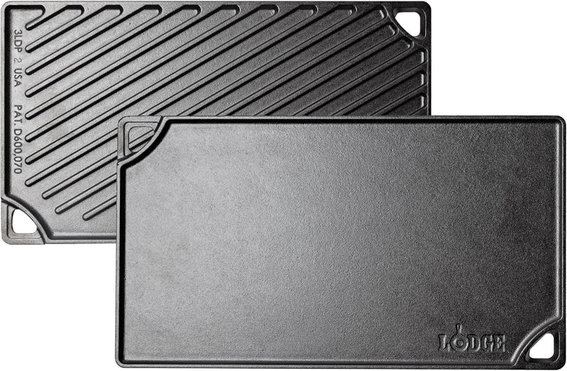 Cast iron grill griddle