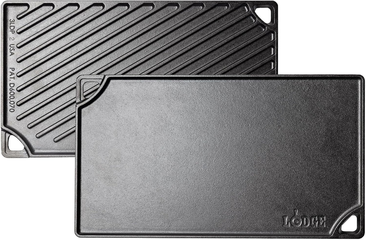 Cast iron grill griddle
