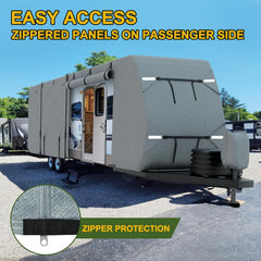 Travel trailer cover
