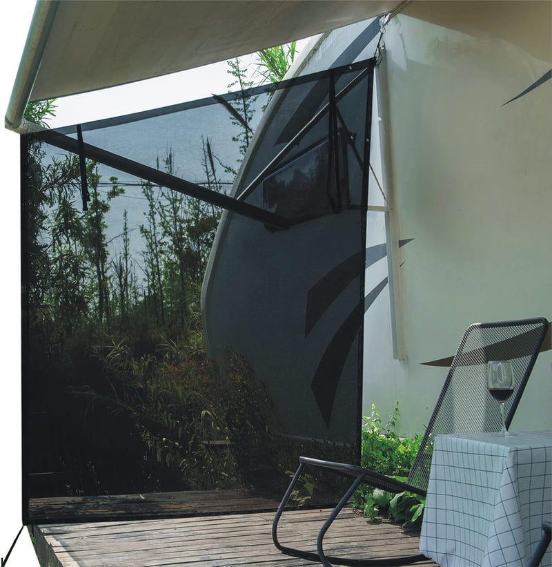 RV awning side shade