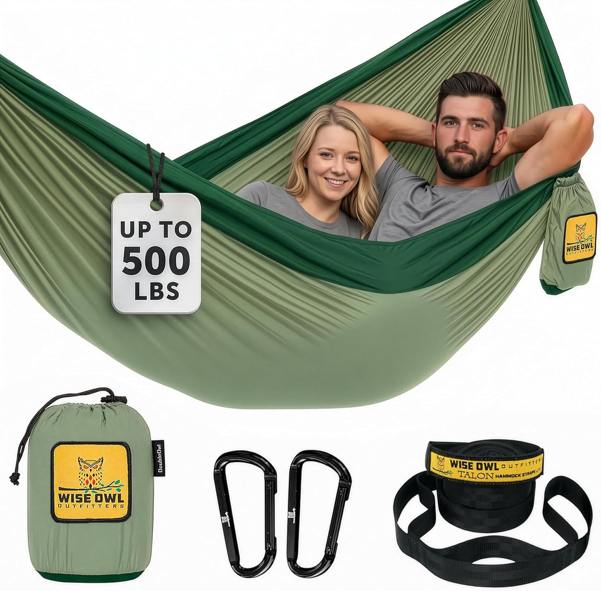 Double camping hammock