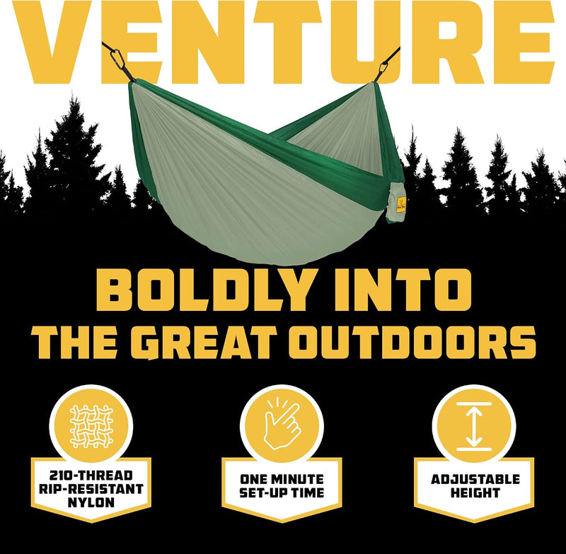 Double camping hammock