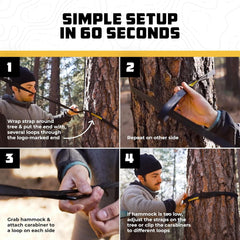 Double camping hammock