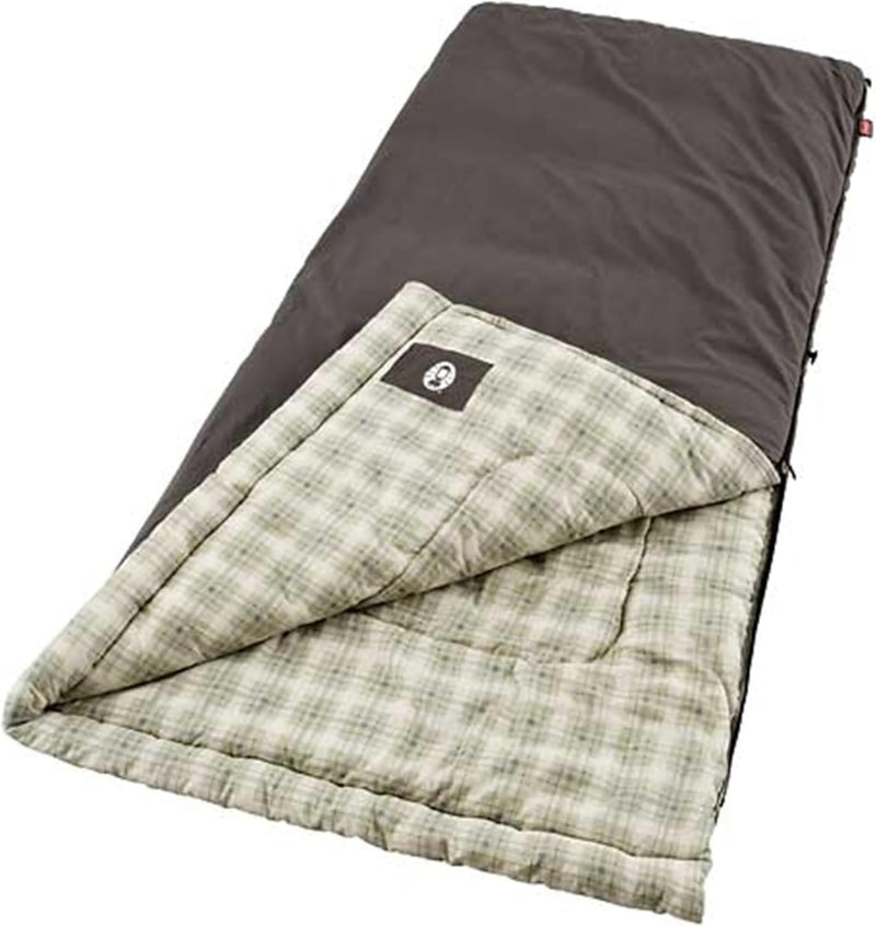 Flannel sleeping bag