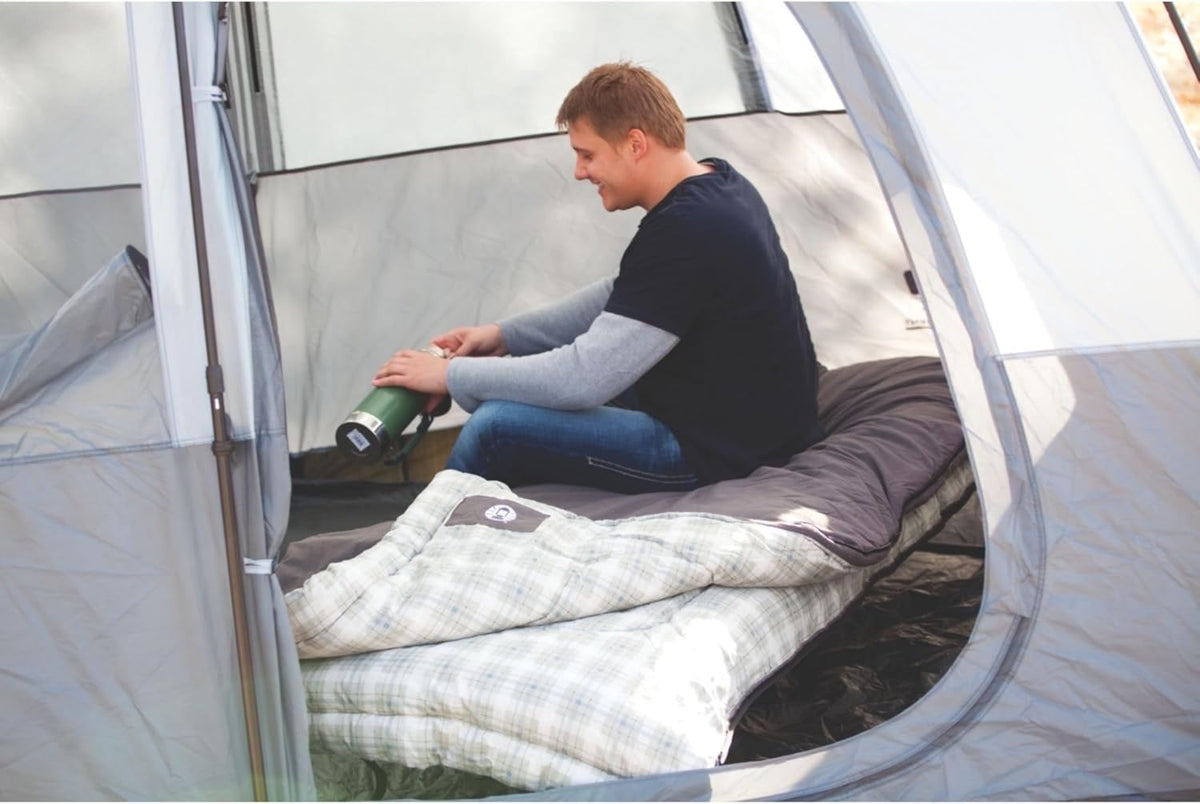 Flannel sleeping bag