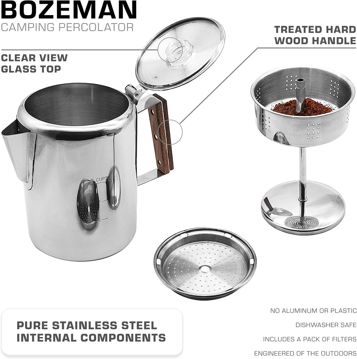 Percolator coffee pot