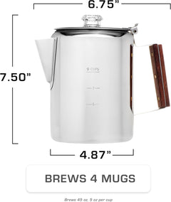 Percolator coffee pot