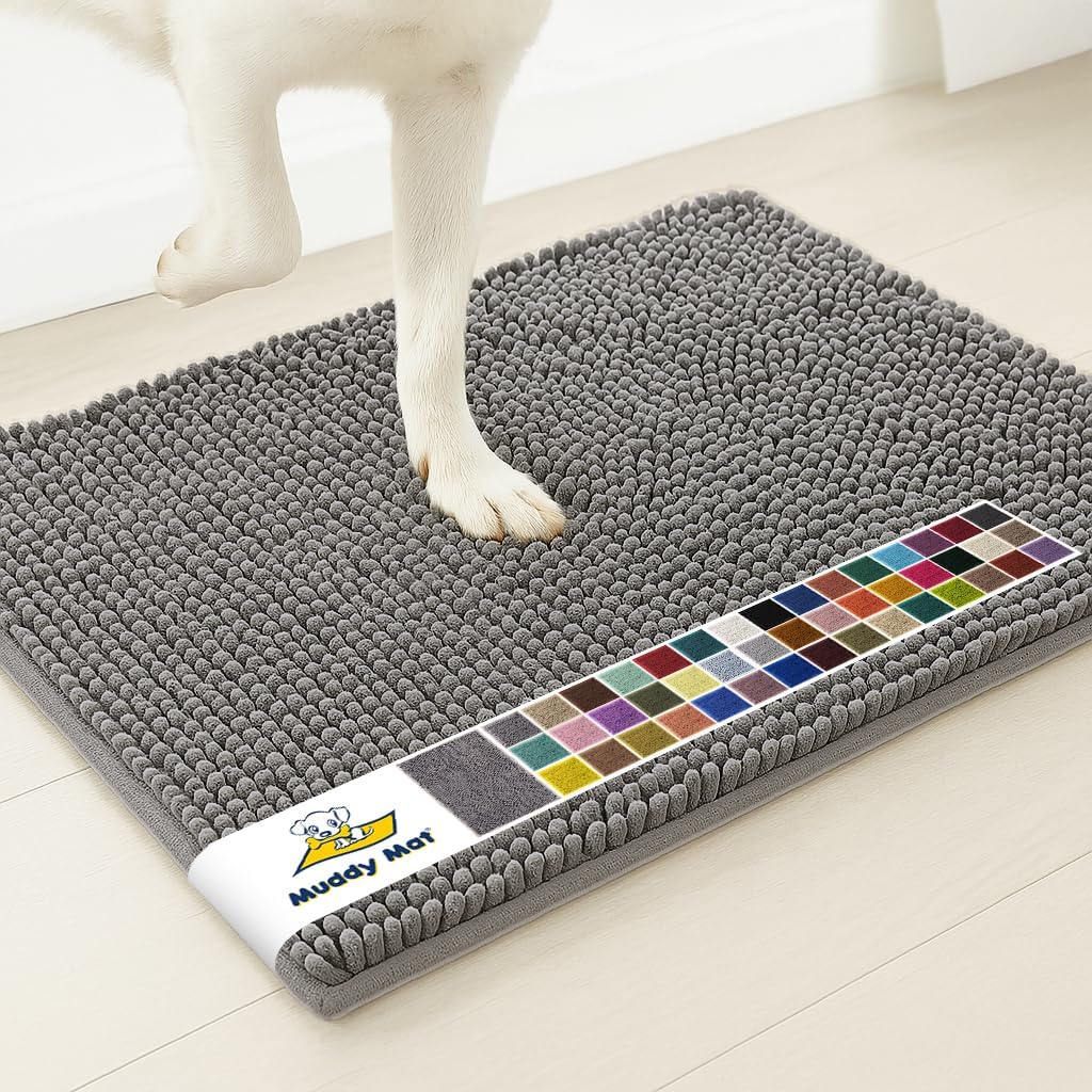 Chenille door mat
