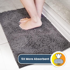 Chenille door mat