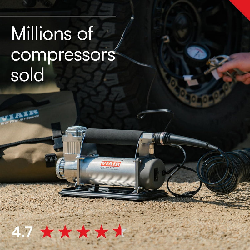 VIAIR 450P-RV Automatic 12V Portable Air Compressor, 150 PSI