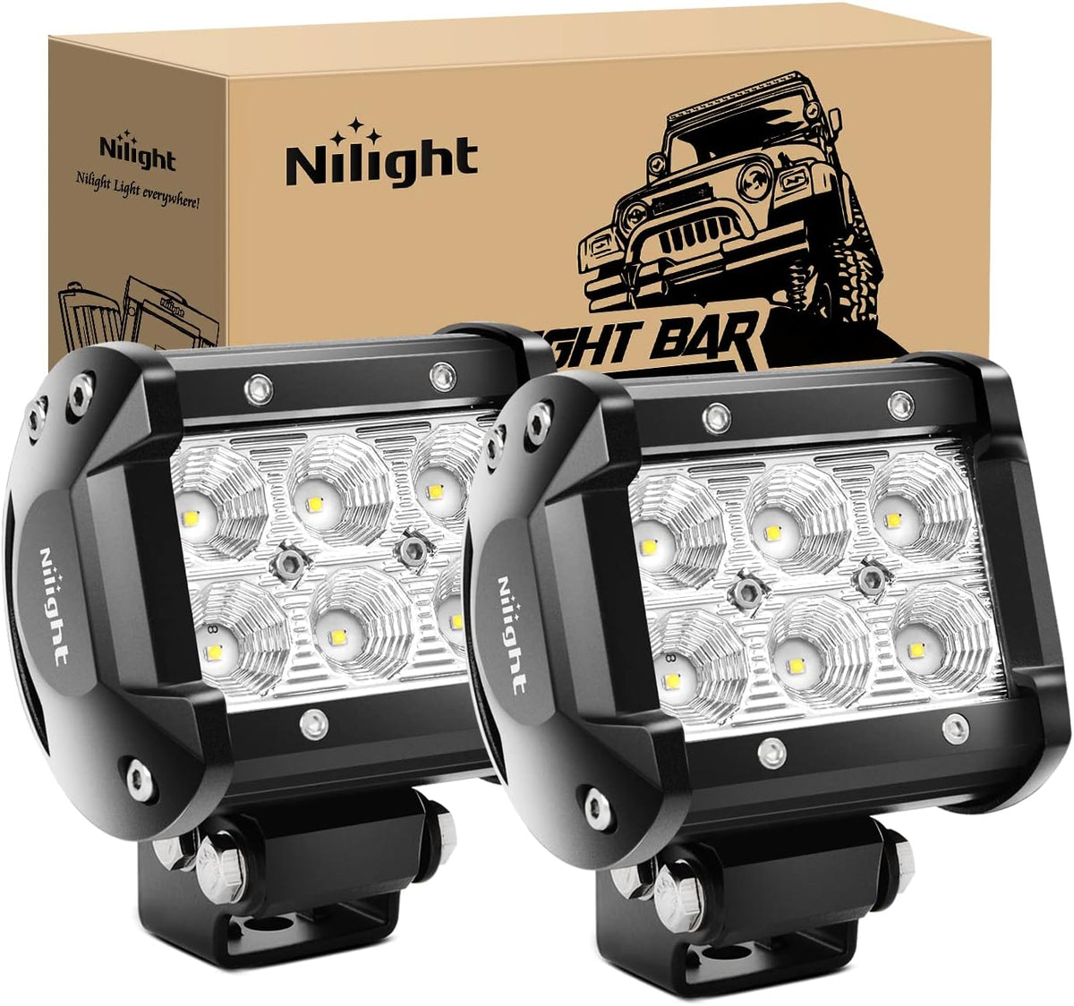 LED flood pod lights