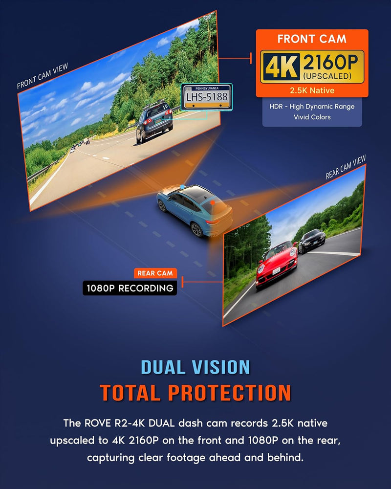 Dual dash cam