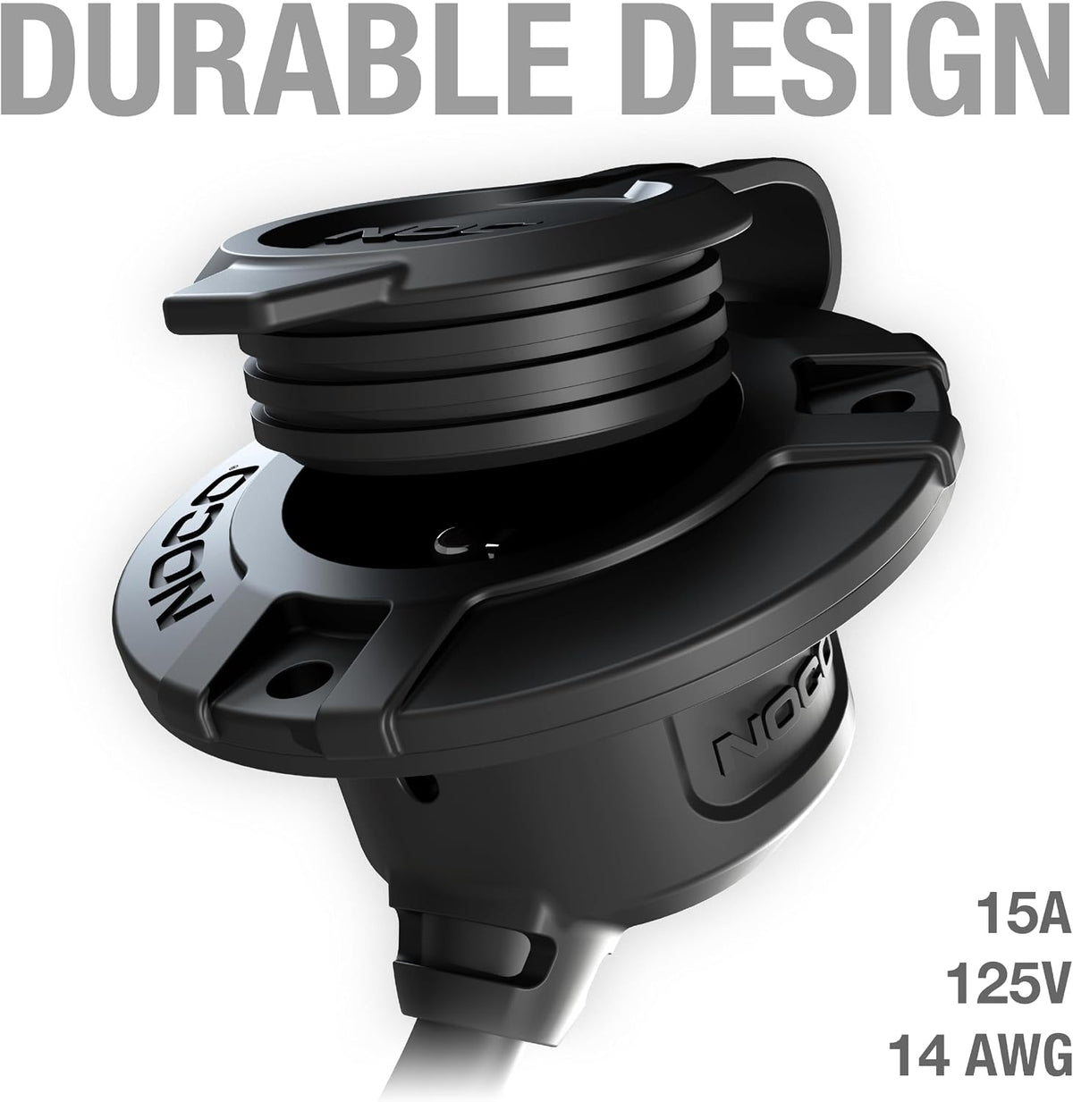 Waterproof AC power inlet