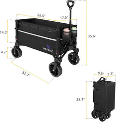 ROSONG Collapsible Folding Wagon Cart
