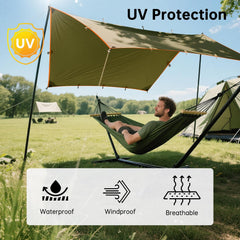 Waterproof camping tarp