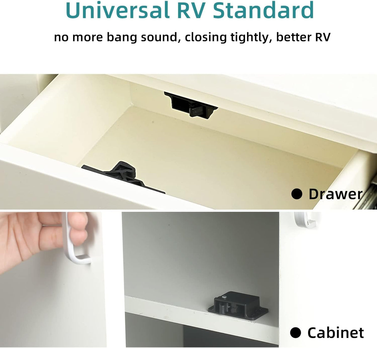 RV drawer latches