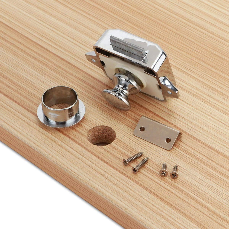 RV Push-Button Cabinet Latches, 10-Pack