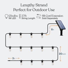 Solar string lights
