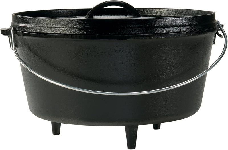 Cast iron camp Dutch oven