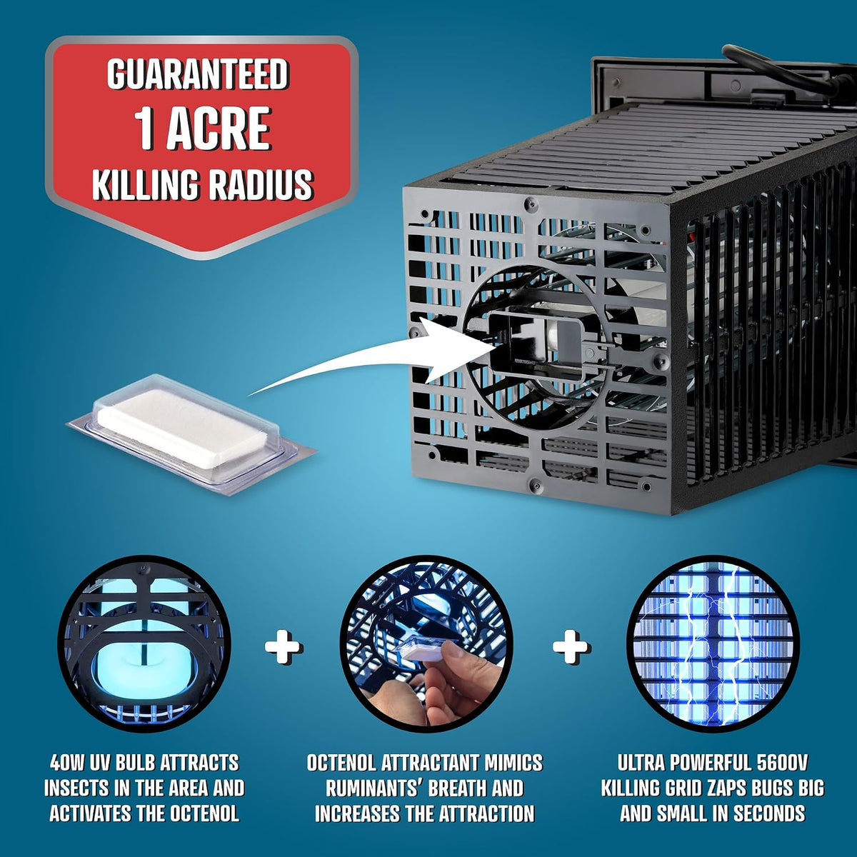 Outdoor bug zapper