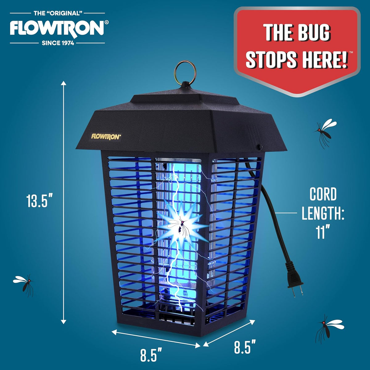 Flowtron 40W Outdoor Bug Zapper, 1 Acre