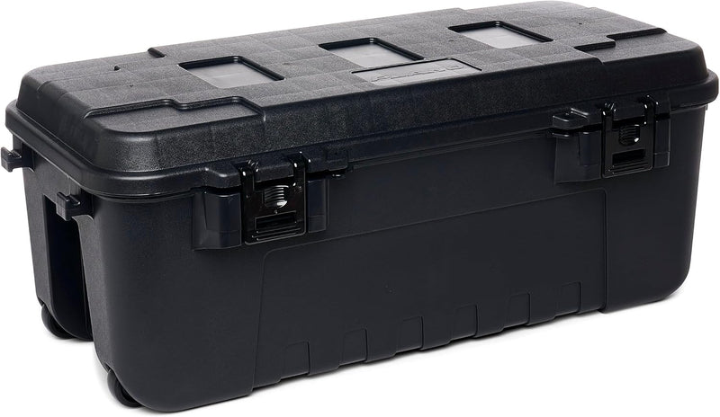 Wheeled storage trunk
