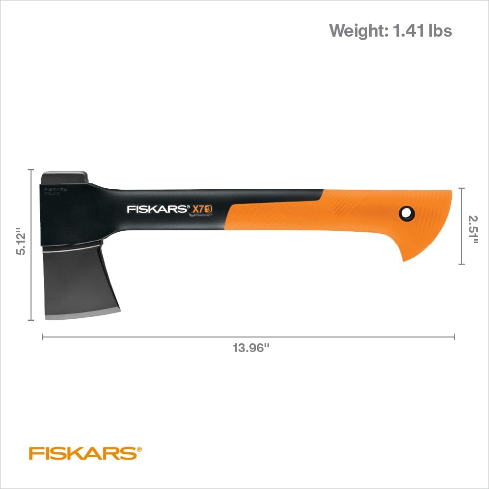 Fiskars X7 Hatchet, 14"
