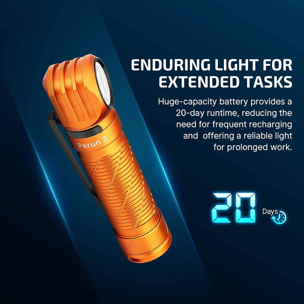Perun 3 headlamp