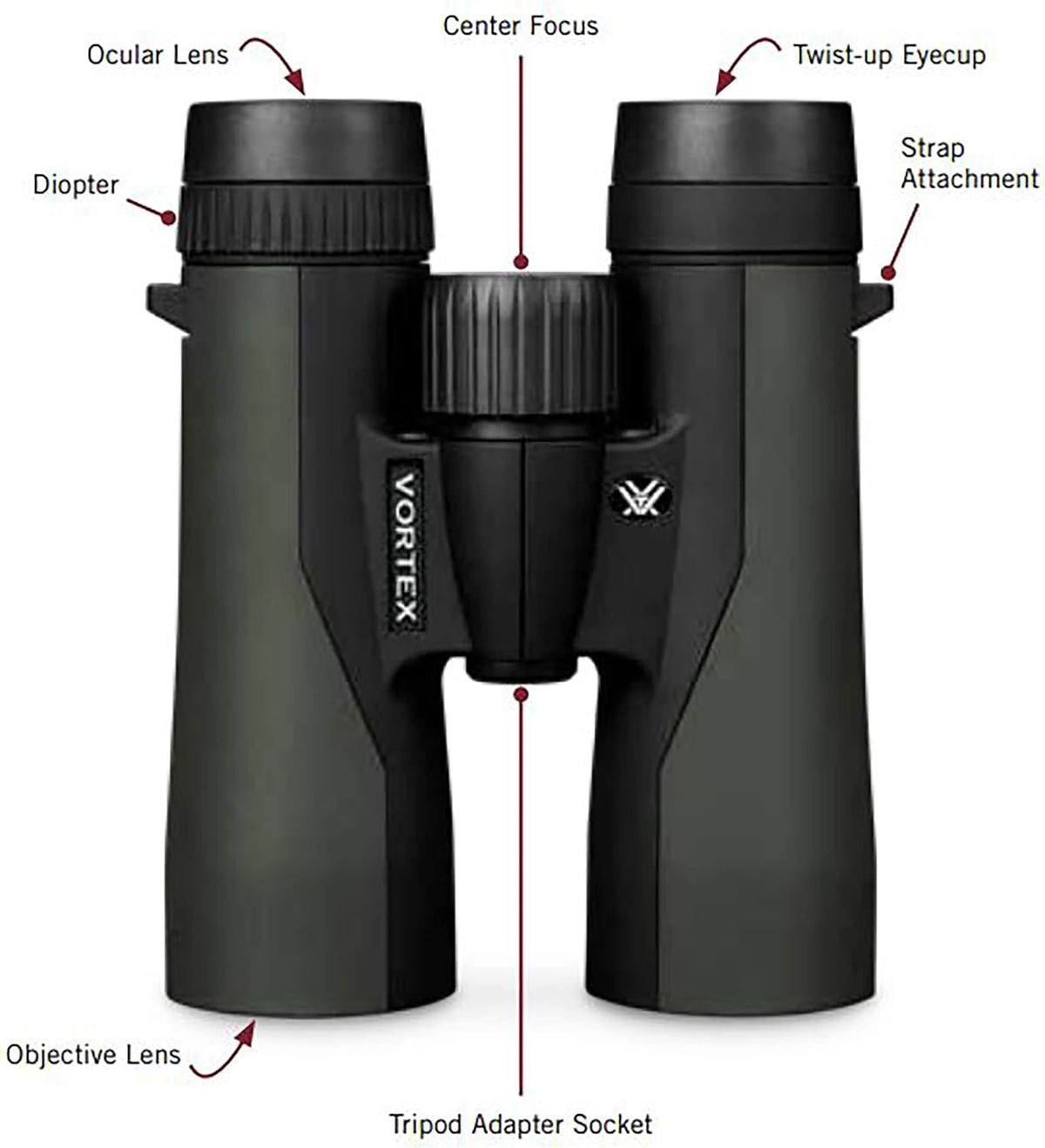 Vortex Crossfire HD 10x42 Binoculars