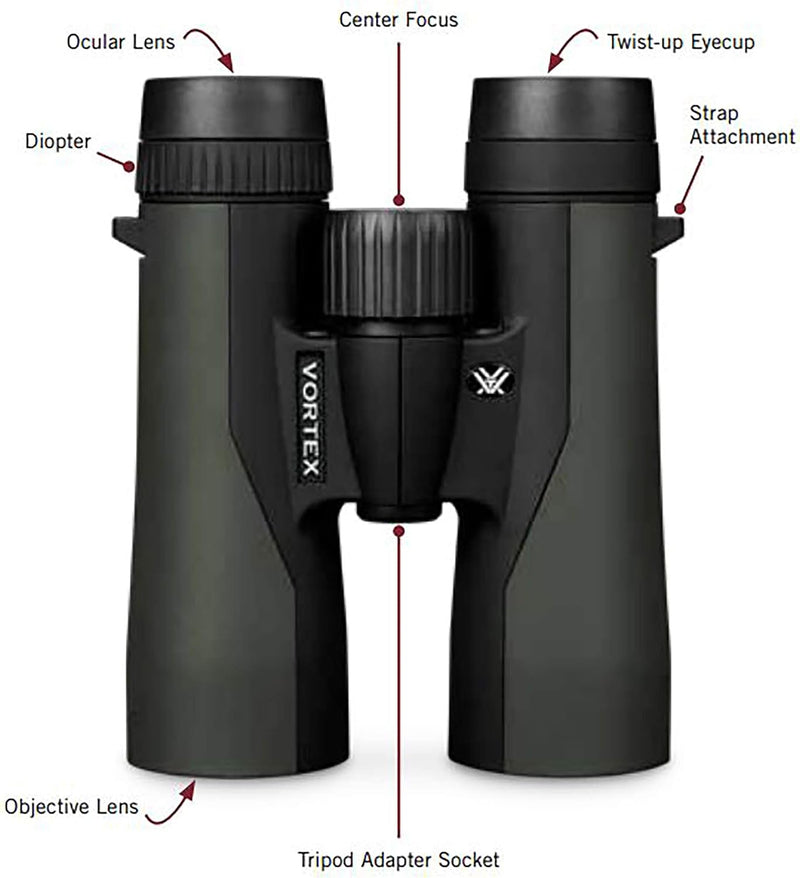 Vortex Crossfire HD 10x42 Binoculars