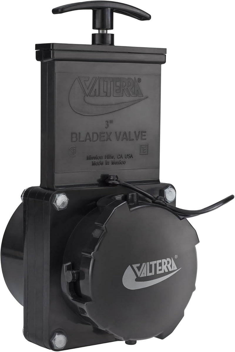 Stainless waste gate valve