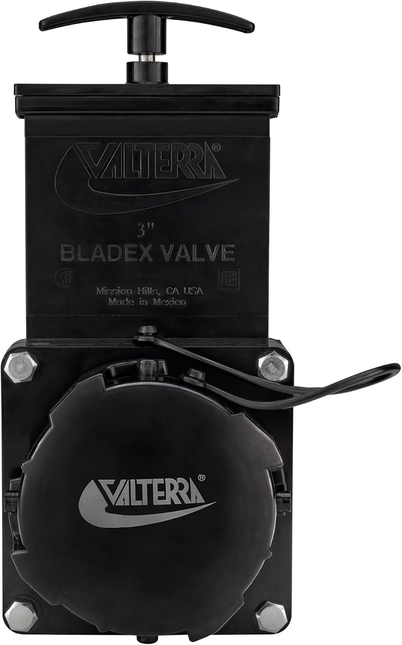 Stainless waste gate valve