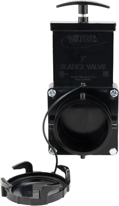 Stainless waste gate valve
