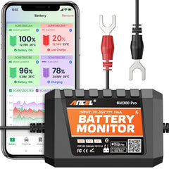 Bluetooth battery monitor