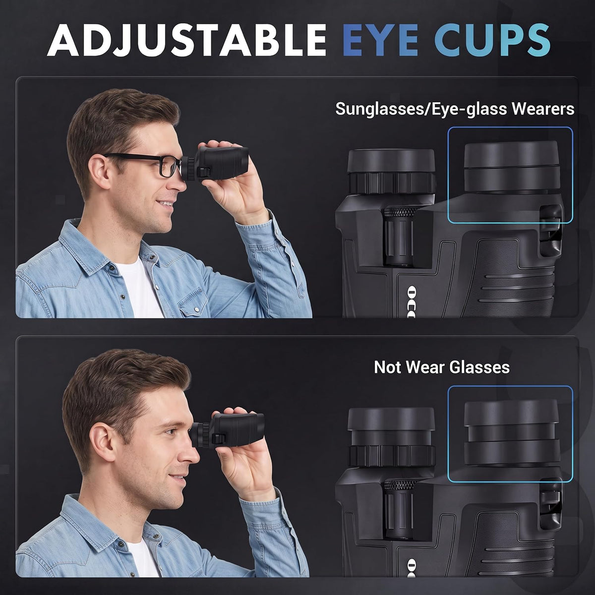 Compact binoculars