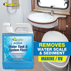 Water tank flush