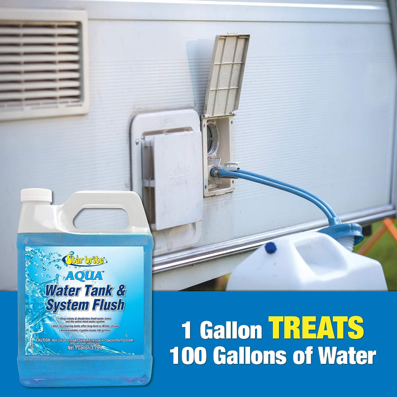 Star Brite Aqua Water Tank & System Flush, 1 Gallon