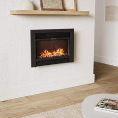 Electric fireplace insert