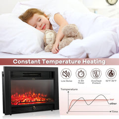 Giantex 28.5" Electric Fireplace Insert