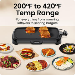 XL electric griddle