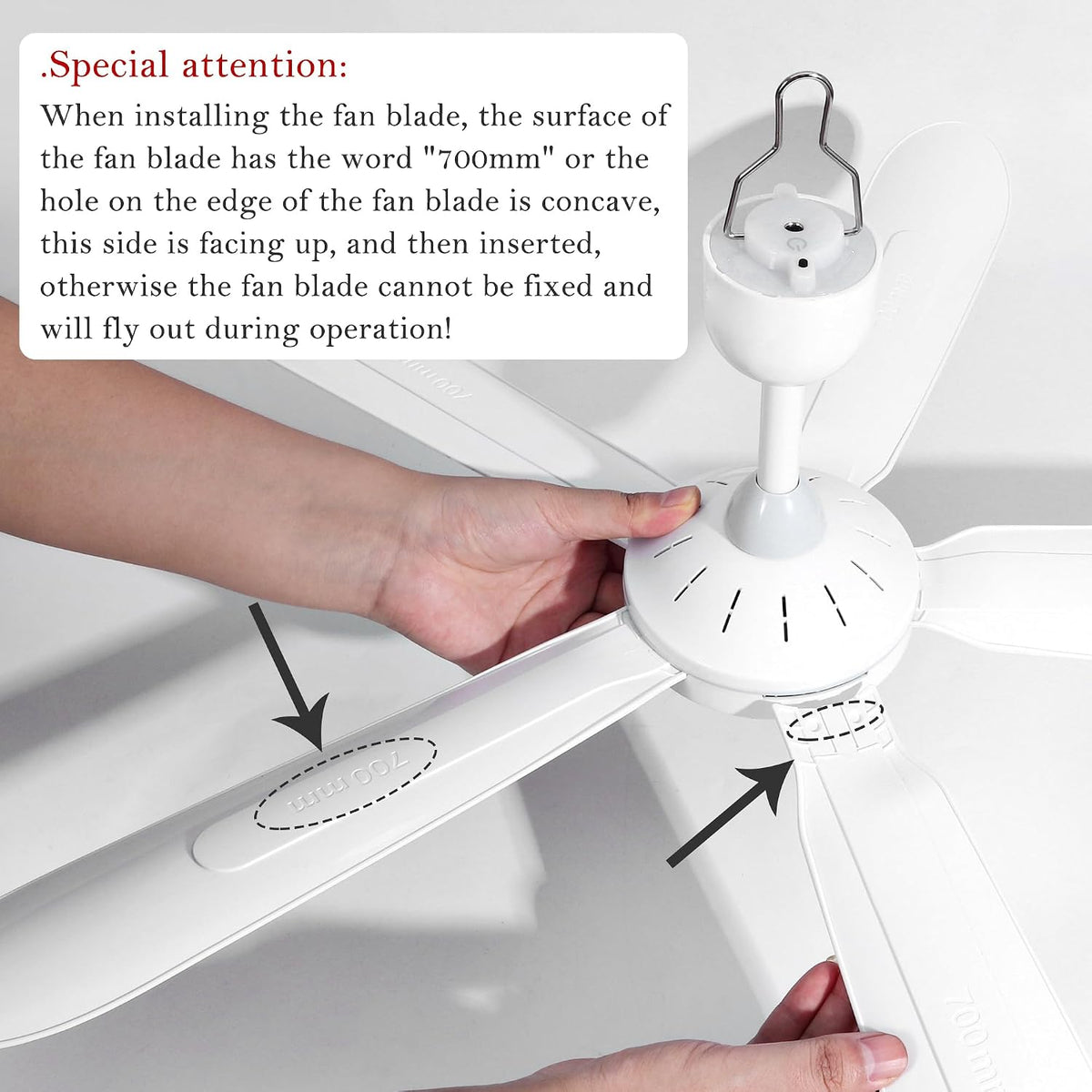 Portable ceiling fan