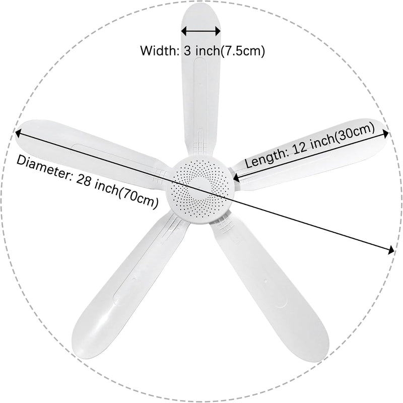 Portable ceiling fan