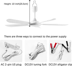 Portable ceiling fan