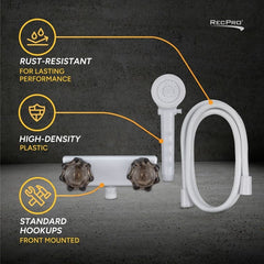 RV shower faucet kit