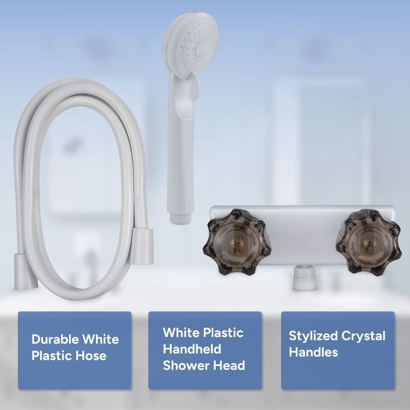 RV shower faucet kit