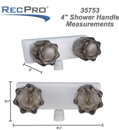 RV shower faucet kit