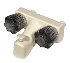 RV tub faucet with diverter