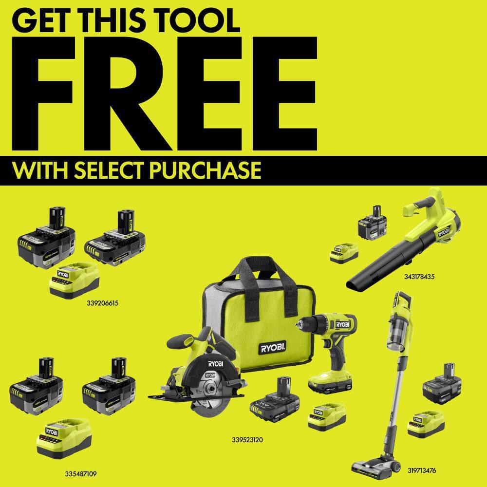 RYOBI ONE+ 18V inflator and deflator detail