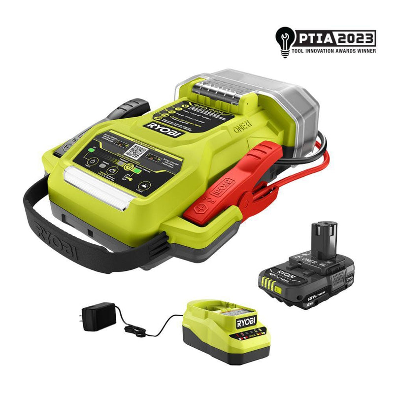 RYOBI ONE+ 18V 1600A jump starter kit